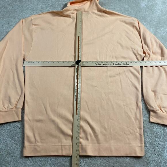 VTG Gap Turtleneck Shirt Mens XL* Orange Cotton 90s Preppy Sweater Pullover - Picture 3 of 6